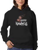 Scatter Kindness Hoodie Women's -GoatDeals Designs