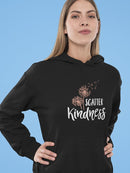 Scatter Kindness Hoodie Women's -GoatDeals Designs
