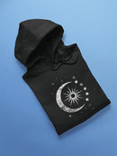 Solar Eclipse Hoodie Women's -GoatDeals Designs