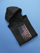 United States Vertical Flag Hoodie Women's -GoatDeals Designs