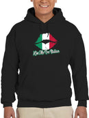 Kiss Me I'm Italian Hoodie Men's -GoatDeals Designs