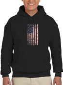 Cool Scratched Flag  Hoodie Men's -GoatDeals Designs