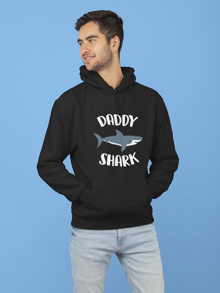 Daddy Shark Cool Paint Hoodie Men's -GoatDeals Designs