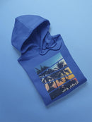 Tropical Sunset  Hoodie Men's -GoatDeals Designs