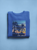 Summer Vibes Sunset Sweatshirt Men's -GoatDeals Designs