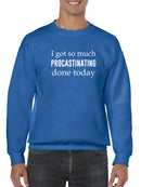 Do Nothing Is Exhausting Sweatshirt Men's -GoatDeals Designs