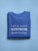 Do Nothing Is Exhausting Sweatshirt Men's -GoatDeals Designs