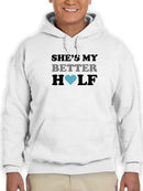 Nice Couple Quote Hoodie Men's -GoatDeals Designs