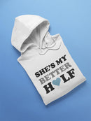 Nice Couple Quote Hoodie Men's -GoatDeals Designs