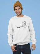 Here Is Where You Always Are Sweatshirt Men's -GoatDeals Designs