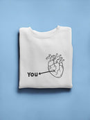 Here Is Where You Always Are Sweatshirt Men's -GoatDeals Designs