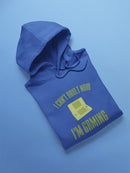 Can't Adult, Busy Gaming Now Hoodie Men's -GoatDeals Designs
