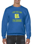 Can't Adult I'm Gaming Sweatshirt Men's -GoatDeals Designs