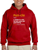 Fun-Cle, Cooler Than A Dad Hoodie Men's -GoatDeals Designs