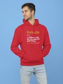 Fun-Cle, Cooler Than A Dad Hoodie Men's -GoatDeals Designs