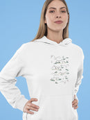 Mesmerizing Drawn Desert Hoodie Women's -GoatDeals Designs