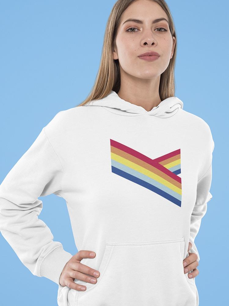 Cute Colorful Rainbow Hoodie Women's -GoatDeals Designs