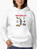 Big City Typical Things Hoodie Women's -GoatDeals Designs