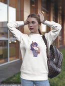 Cool Sketch Strong Woman Sweatshirt Women's -GoatDeals Designs