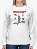 Super American Things Sweatshirt Women's -GoatDeals Designs