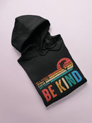 Be Kind Dolphin Hoodie Women's -GoatDeals Designs