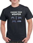 Choose Your Weapon, Controller Tee Men's -GoatDeals Designs