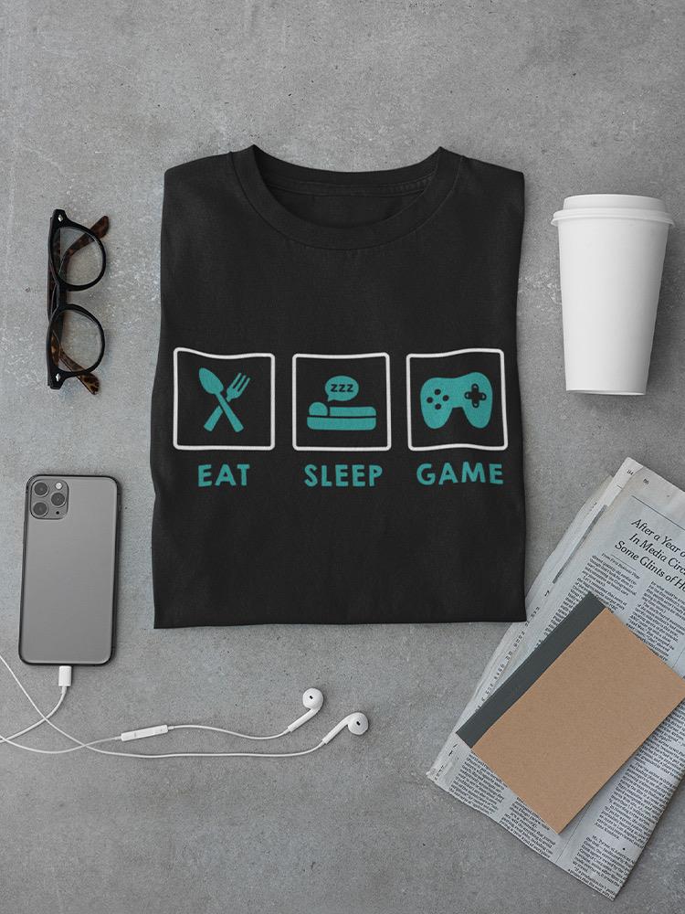 Eat, Sleep, Game Tee Men's -GoatDeals Designs