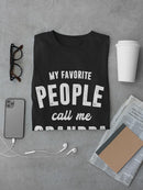 They Call Me Grandpa Tee Men's -GoatDeals Designs