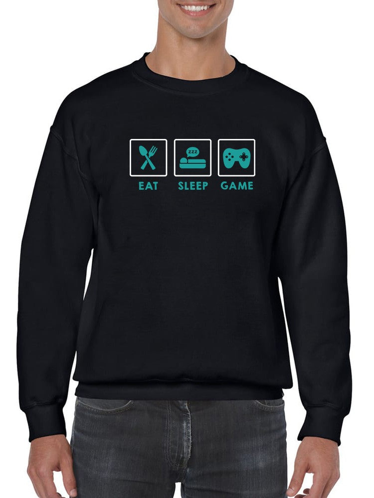 Gamer Life Cycles Sweatshirt Men's -GoatDeals Designs
