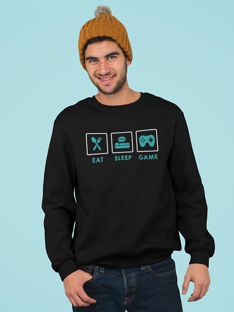 Gamer Life Cycles Sweatshirt Men's -GoatDeals Designs