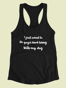 Do Yoga And Hang With My Dog Tank Women's -GoatDeals Designs