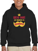 Great Dads Get Promoted Design Hoodie Men's -GoatDeals Designs