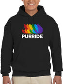 Purride Colorful Cats Hoodie Men's -GoatDeals Designs