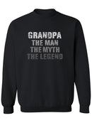 The Myth The Legend Sweatshirt Men's -GoatDeals Designs