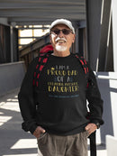 Proud Dad Design Sweatshirt Men's -GoatDeals Designs