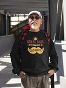 Promoted To Grandpas Sweatshirt Men's -GoatDeals Designs