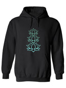 Sacred Lotus Hoodie Women's -GoatDeals Designs