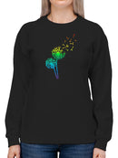 Peaceful Dandelions Sweatshirt Women's -GoatDeals Designs