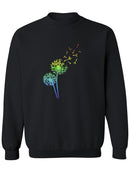 Peaceful Dandelions Sweatshirt Women's -GoatDeals Designs