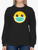 Facemask Design Sweatshirt Women's -GoatDeals Designs