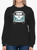 Cool Retro Van Sweatshirt Women's -GoatDeals Designs