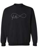 Faith Quote Sweatshirt Women's -GoatDeals Designs