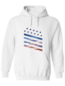 Colored Stars And Stripes Hoodie Women's -GoatDeals Designs