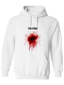 I'm Fine Hoodie Women's -GoatDeals Designs