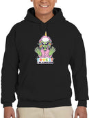 Alien In Unicorn Pajama Hoodie Men's -GoatDeals Designs