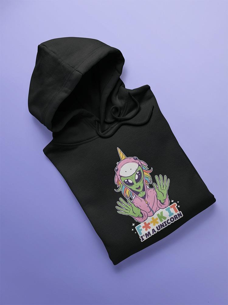 Alien In Unicorn Pajama Hoodie Men's -GoatDeals Designs