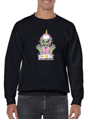 Unicorn Pijama Sweatshirt Men's -GoatDeals Designs