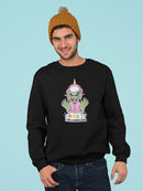 Unicorn Pijama Sweatshirt Men's -GoatDeals Designs