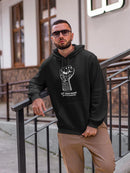 Fist With Names Written Hoodie Men's -GoatDeals Designs