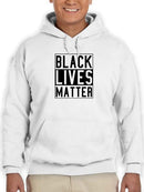 Blm Protest Quote Hoodie Men's -GoatDeals Designs